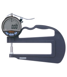 Medidor de Espesor Manual Digital 10mm 0,01mm Modelo Estándar Con Arco Profundo 547-321A