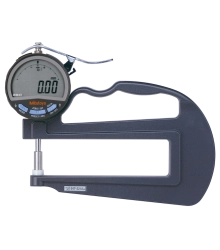 Medidor de Espesor Manual Digital 10mm 0,01mm Modelo Estándar Con Arco Profundo 547-321A