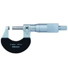 Micrómetro externo 0-25 mm 0.01 mm Estructura con aislamiento térmico 102-301