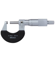 Micrómetro externo 25-50 mm de 0.01 mm Estructura con aislamiento térmico 102-302