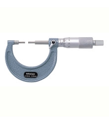 Micrómetro externo 0-25 mm 0.01 mm con puntas delgadas 111-115