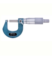 Micrómetro externo 0-25 mm 0.01 mm para Tubos de Topes esféricos 115-115
