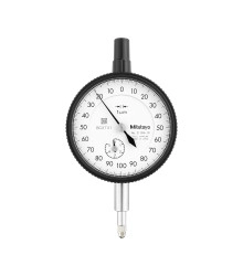 Reloj Comparador 5mm 0,001mm Tapa con Oreja Anti-Bloqueo de Husillo 2119A-10
