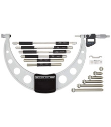 Micrómetro digital externo 150-300 mm 0,001 mm con topes intercambiables 340-252-30