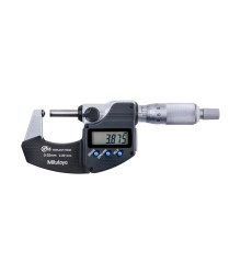 Micrómetro externo digital 0-25 mm 0.001 mm para tubos apoyo esférico - 395-251-30