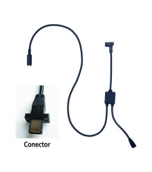 Cable de conexión con entrada de pedal tipo G para U-WAVE (Reloj Comparador COOLANT PROOF) - 02AZE140G
