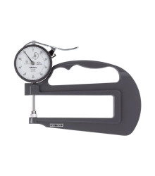 Medidor de Espesor Manual Analógico Con Arco Profundo y Caras de Cerámica 20mm/0,10mm - 7323A