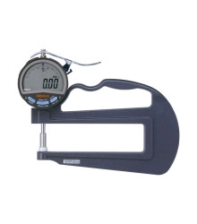 Medidor de Espesor Manual Digital 10mm 0,01mm Modelo Estándar Con Arco Profundo 547-321A