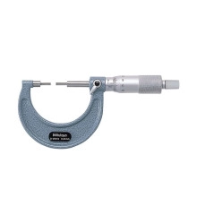 Micrómetro externo 0-25 mm 0.01 mm con puntas delgadas 111-115