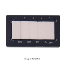 Patrón Escalonado para ajustes verticales de instrumentos ópticos Serie 516 - 516-498