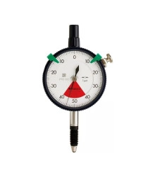Reloj Comparador 0.08mm 0.001mm de una Vuelta tapa con Oreja y Protección IP64 2900S-70