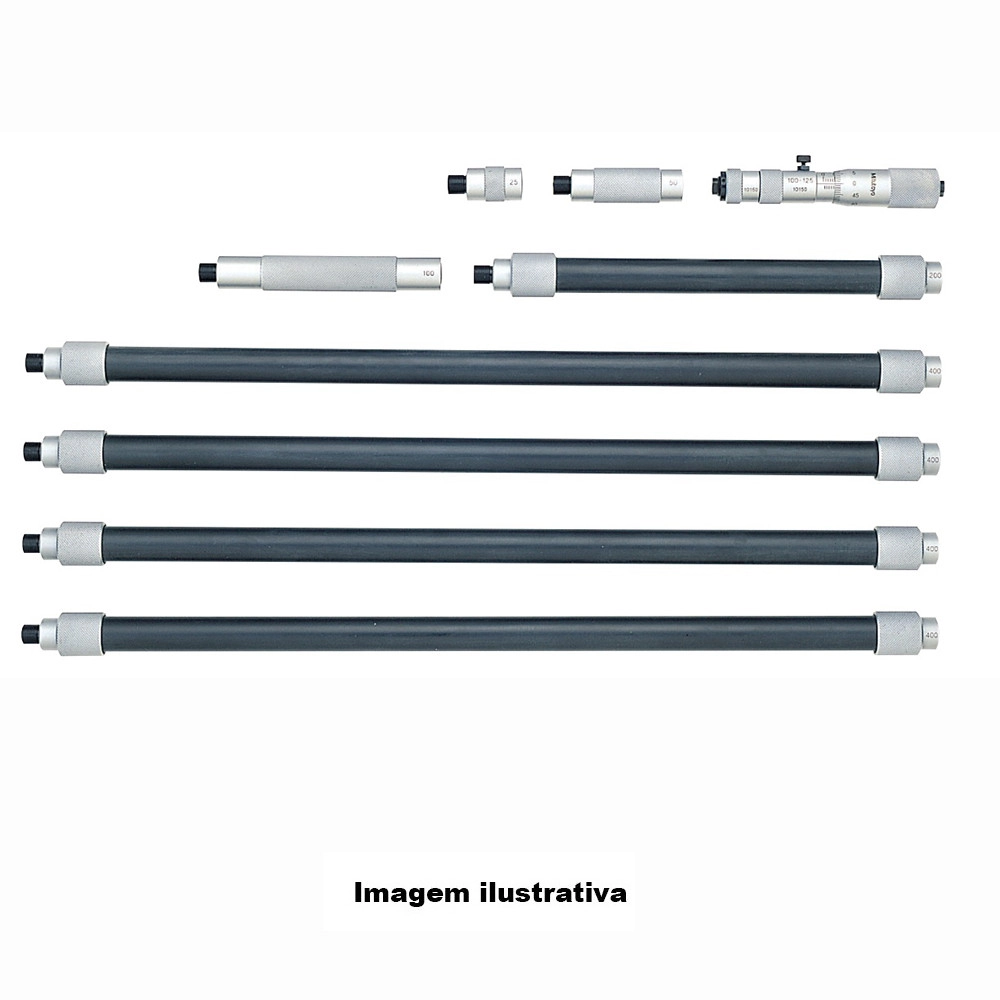 Micrómetro interno tubular serie 339 - modelo con tubo de extensión de luz tipo - 139-177