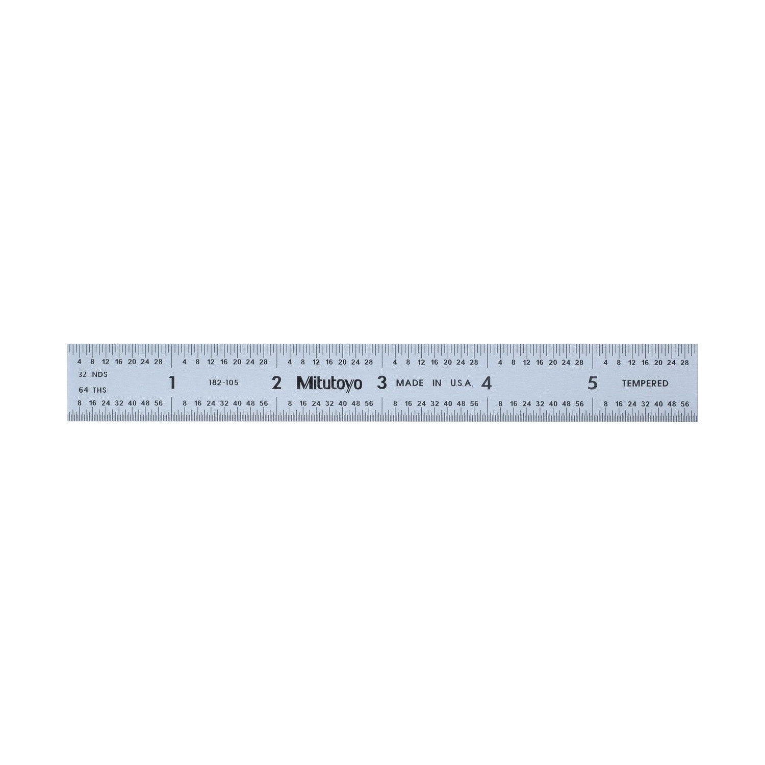 Reglas Graduadas de Acero 6"/150mm - 182-105 - Mitutoyo Tienda Oficial | Producto Original