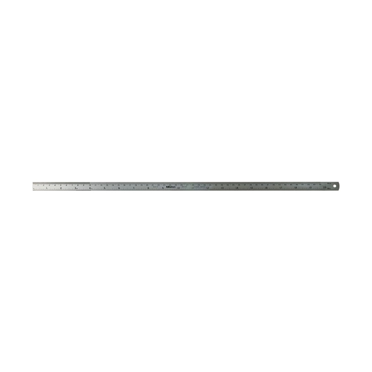 Reglas Graduadas de Acero 20"/500mm - 182-307 - Mitutoyo Tienda Oficial | Producto Original