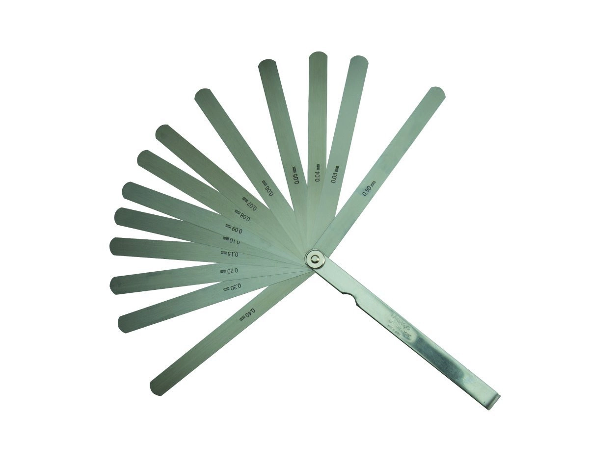 Gauge De Láminas 0,03-0,5mm 13 hojas largas - 184-302S