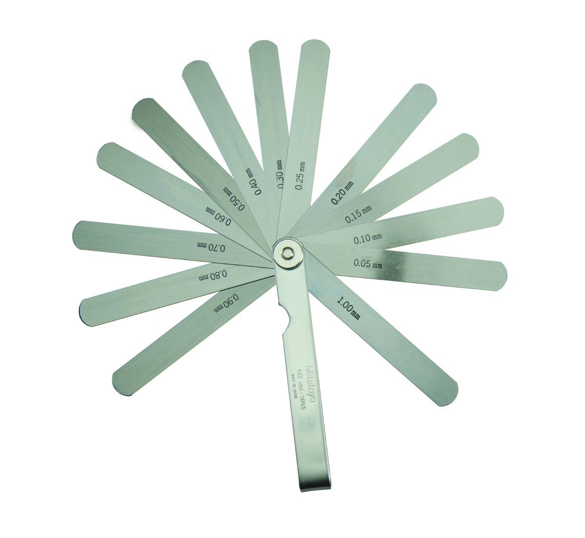 Calibrador de Espesor 0,05-1mm 13 hojas - 184-305S