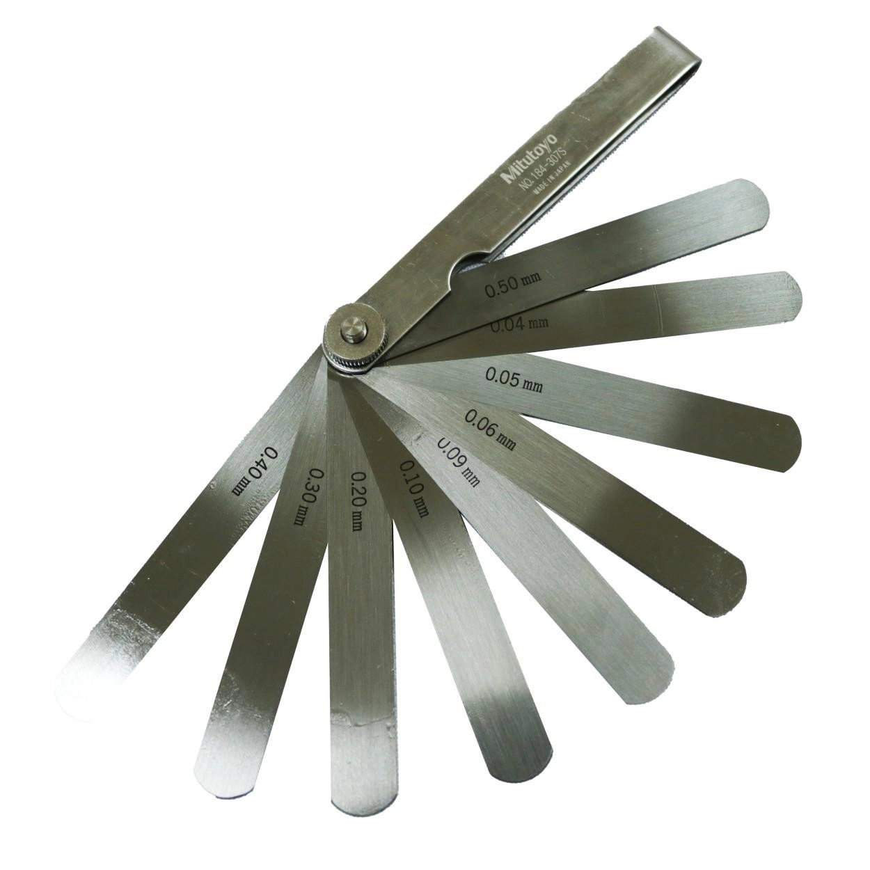 Calibrador de Folga 0,03-0,5mm 13 lâminas- 184-307S Mitutoyo