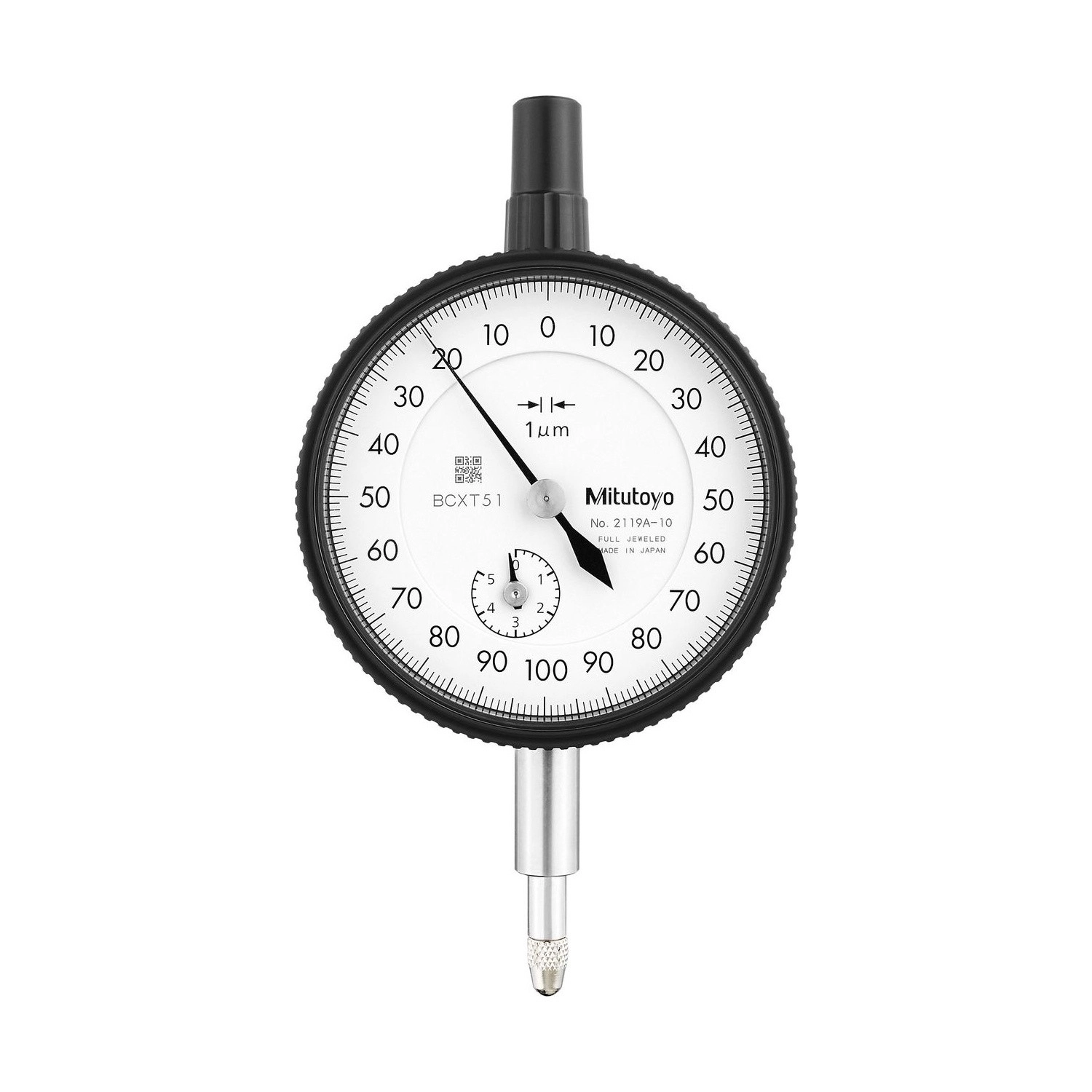 Reloj Comparador 5mm 0,001mm Tapa con Oreja Anti-Bloqueo de Husillo 2119A-10 - Mitutoyo Tienda Oficial | Producto Original