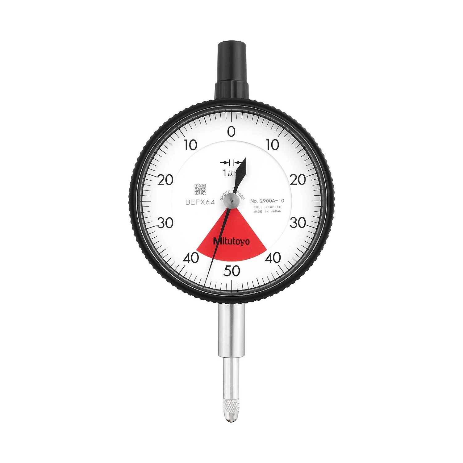 Reloj Comparador Modelo Estándar Con Vuelta Única Tapa Con Oreja 0,08mm/0,001mm – 2900A-10 - Mitutoyo Tienda Oficial | Producto Original