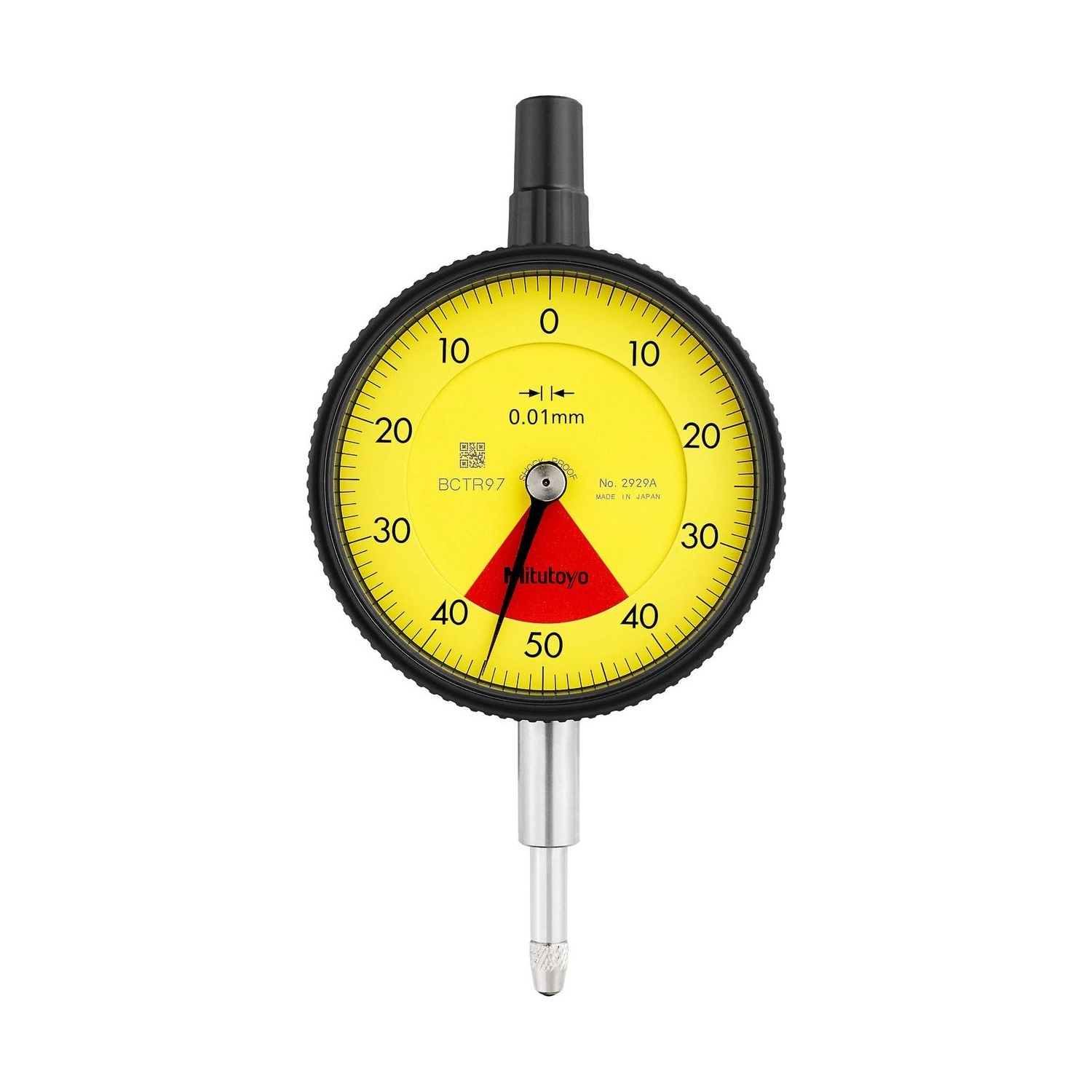 Reloj Comparador 0,8mm 0,01mm Vuelta Única Tapa Con Oreja 2929A - Mitutoyo Tienda Oficial | Producto Original