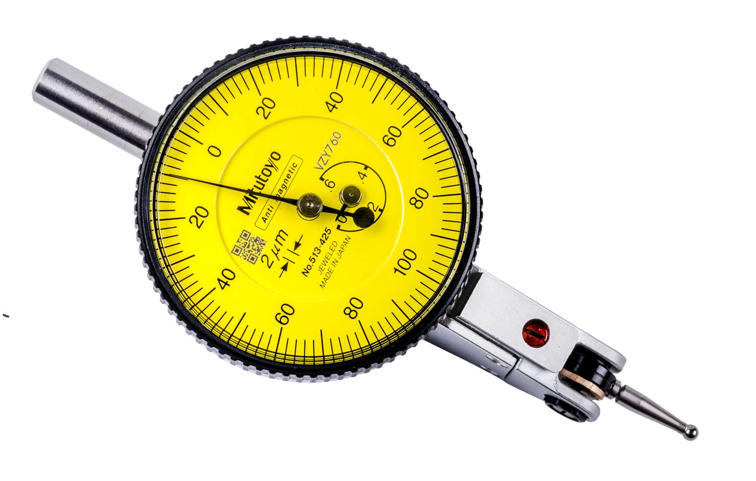 Reloj Palpador Punta de Metal Duro 0,6mm/0,002mm - 513-425-10E