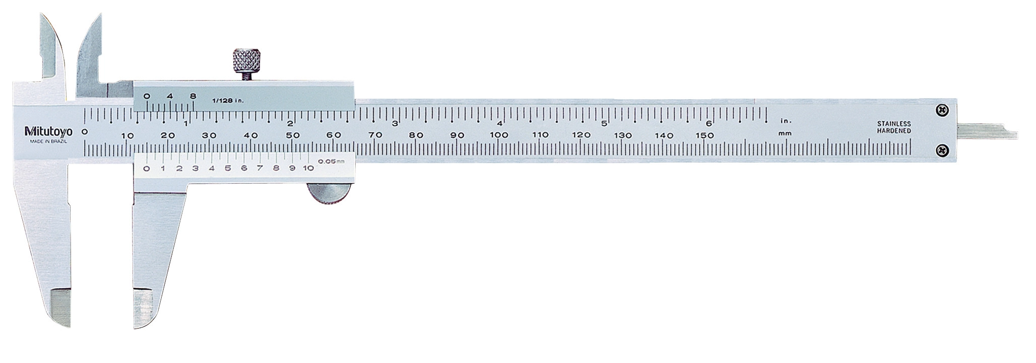 Pie De Rey Analógico 150 mm / 6"- 0.05 mm / 1/128" - 530-104