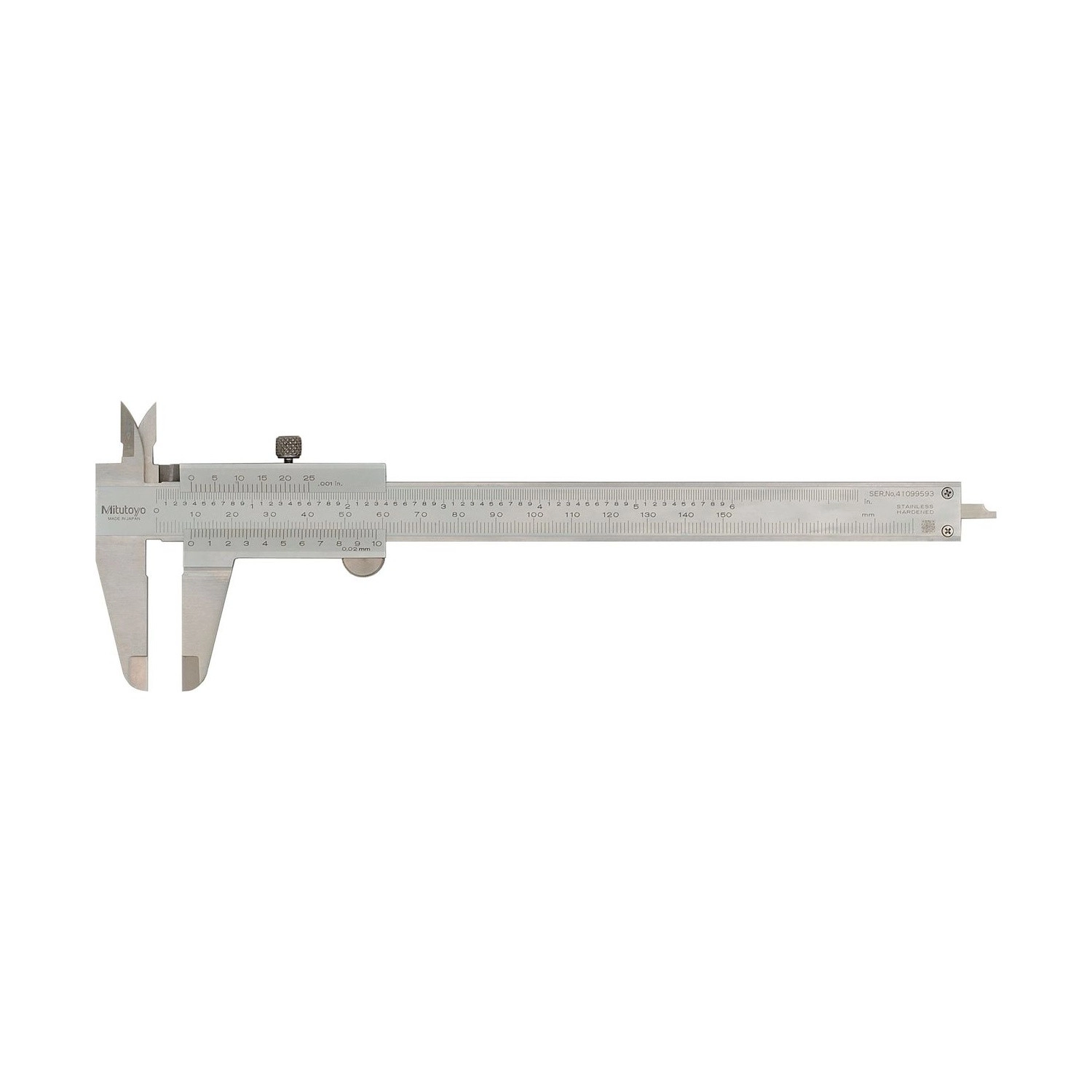 Pie de Rey Vernier Universal Mitutoyo 150 mm 0,02 mm 530-312 - Tienda Oficial | Producto Original