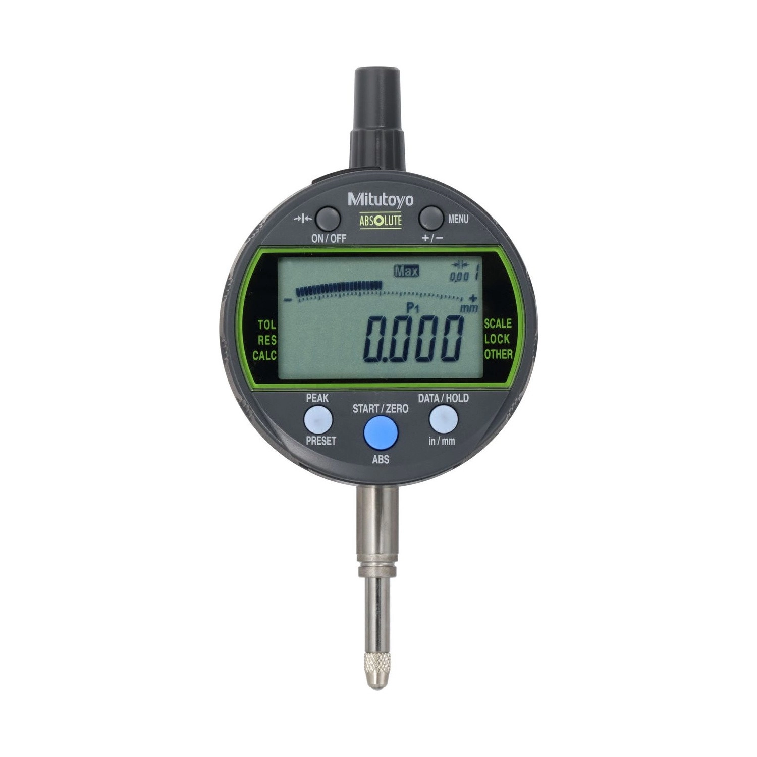 Reloj Comparador Digital ABSOLUTE ID-C 12,7mm 0,001mm Tapa Con Oreja Valores de Máximo y de Mínimo 543-301-10 - Mitutoyo Tienda Oficial | Producto Original
