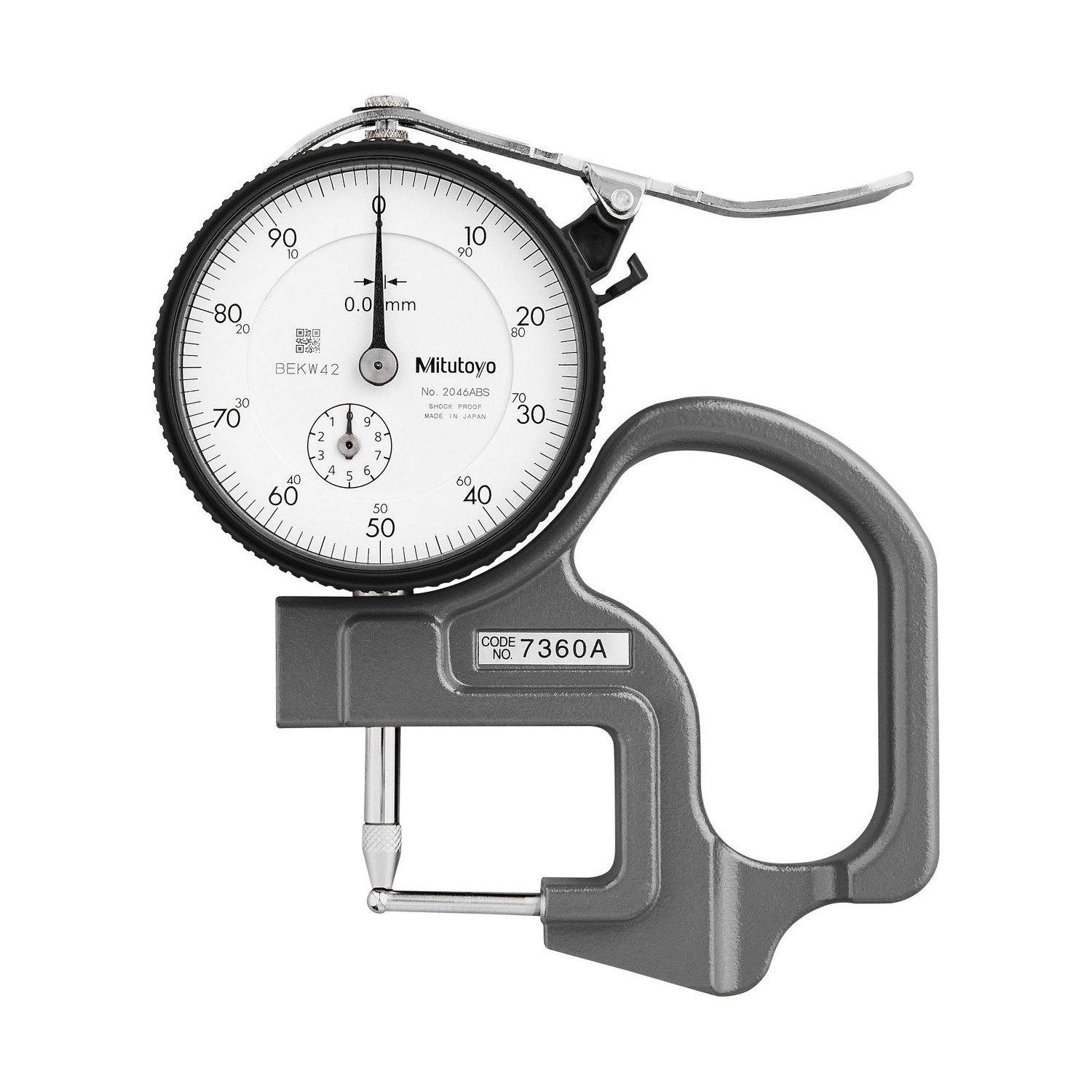 Medidor de Espesor Manual Analógico Para Tubos 10mm/0,10mm – 7360A - Mitutoyo Tienda Oficial | Producto Original