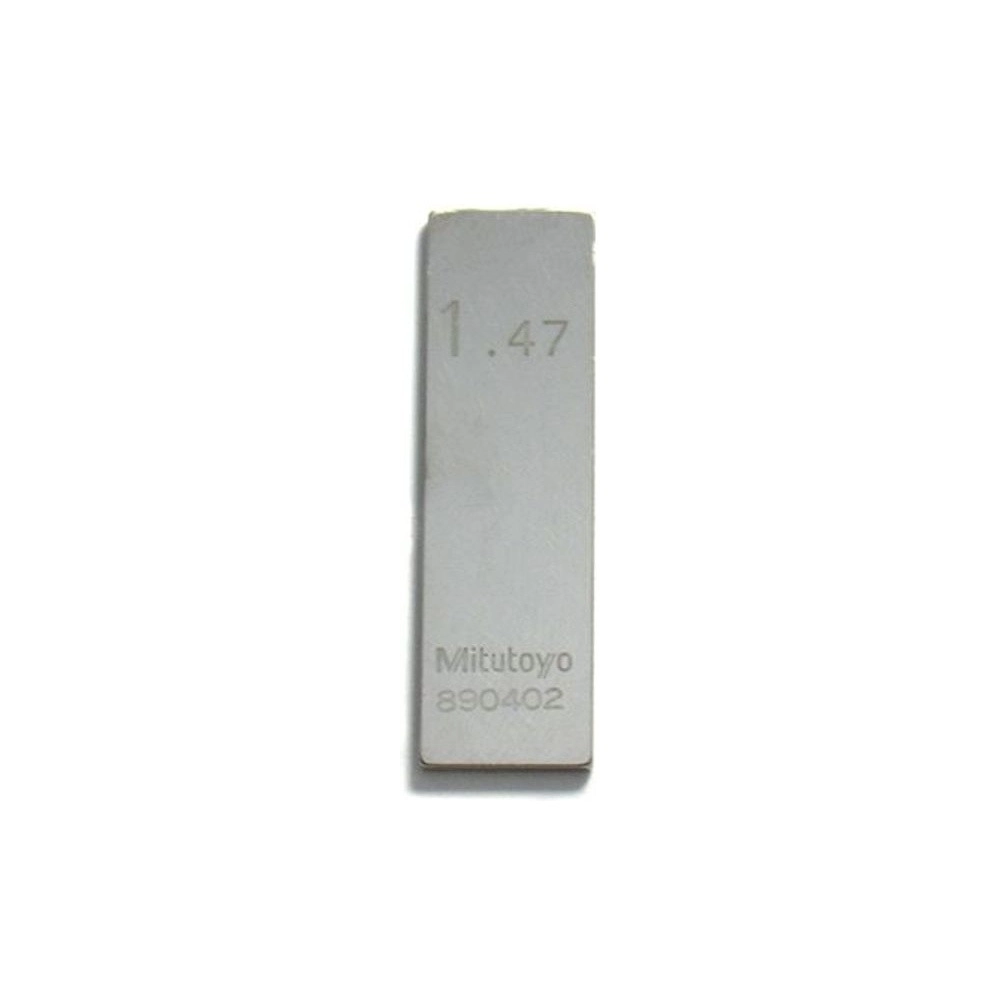Bloques Patrón Individual 1,47mm en Acero - Clase 0 - 611607-021 - Mitutoyo Tienda Oficial | Producto Original