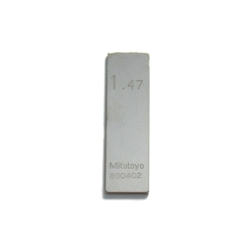 Bloques Patrón Individual 1,47mm En Acero - Clase 0 - 611607-02 - Mitutoyo Tienda Oficial | Producto Original