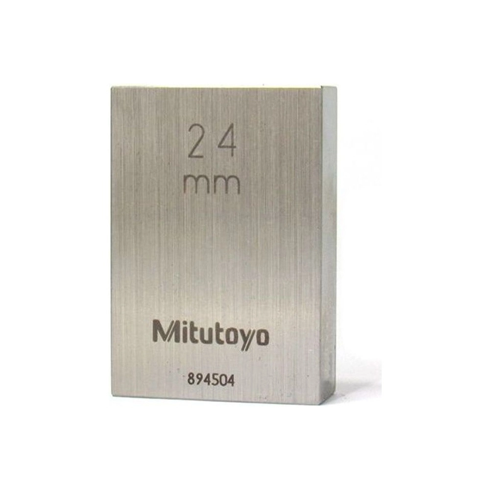Bloques Patrón Individual 24,00mm En Acero - Clase 0 - 611634-021 - Mitutoyo Tienda Oficial | Producto Original