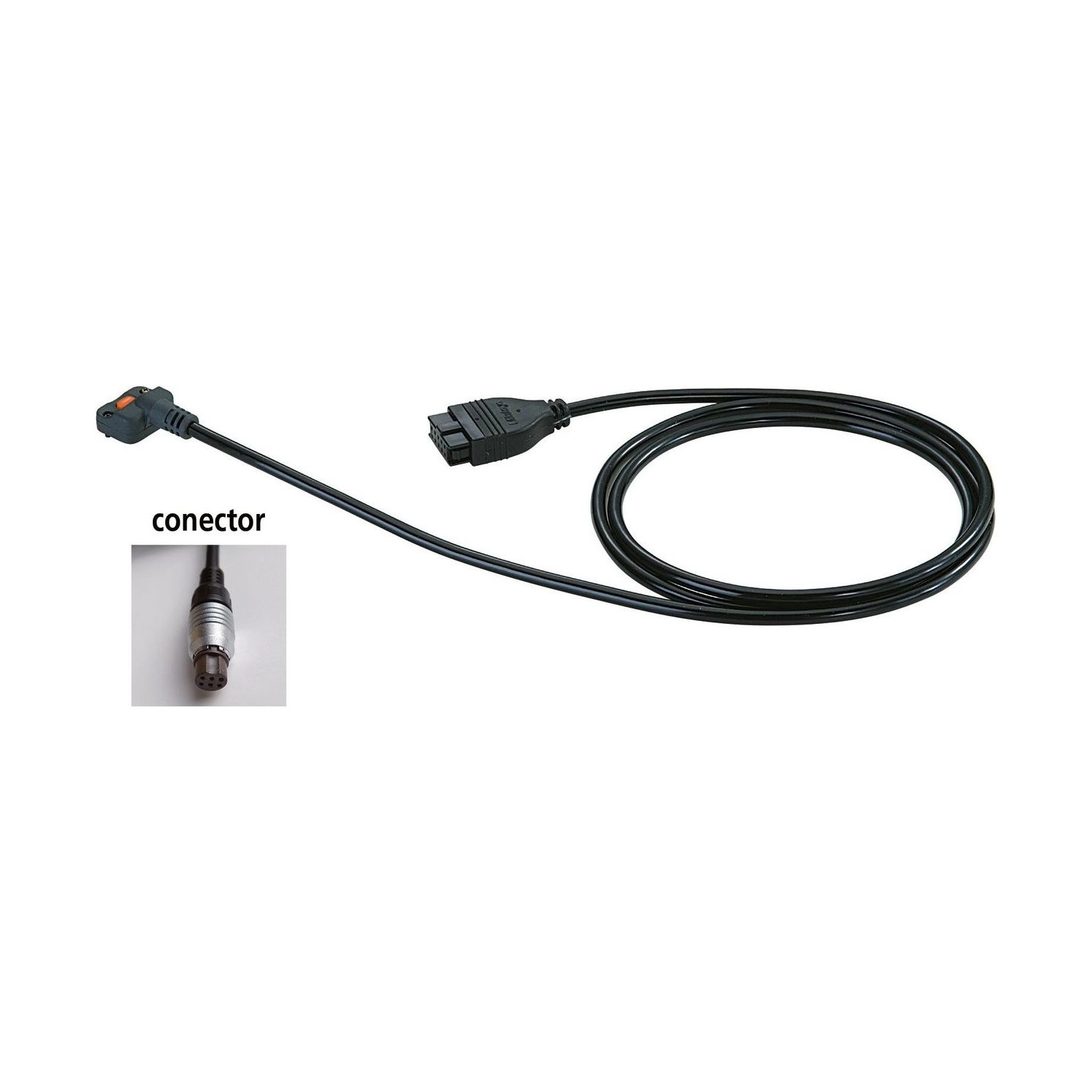 Cable de comunicación circular con 6 pines DATA-1m - 937387 - Mitutoyo Tienda Oficial | Producto Original