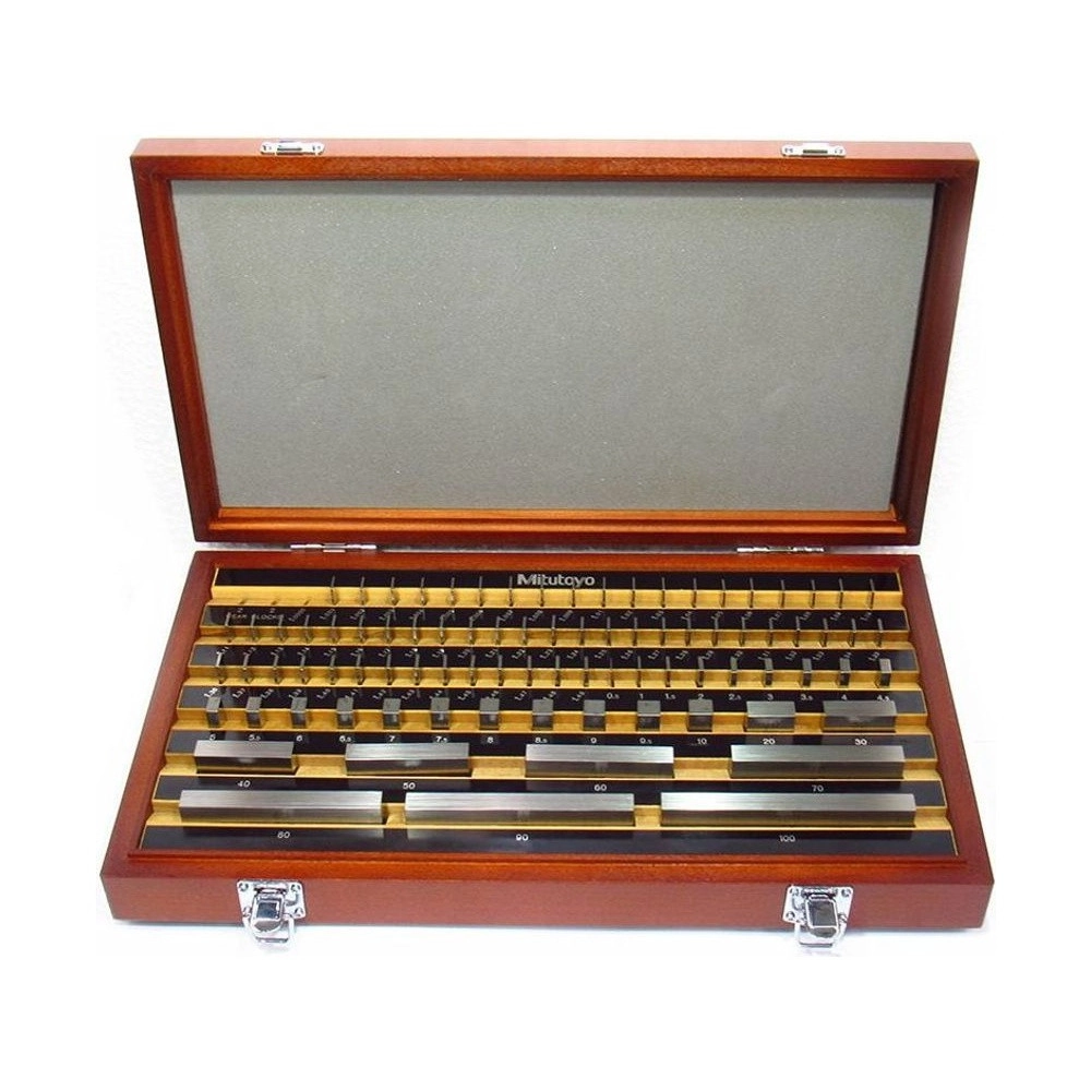Juego de Bloques Patrón de acero con 87 piezas - 516-945-60 - Mitutoyo Tienda Oficial | Producto Original