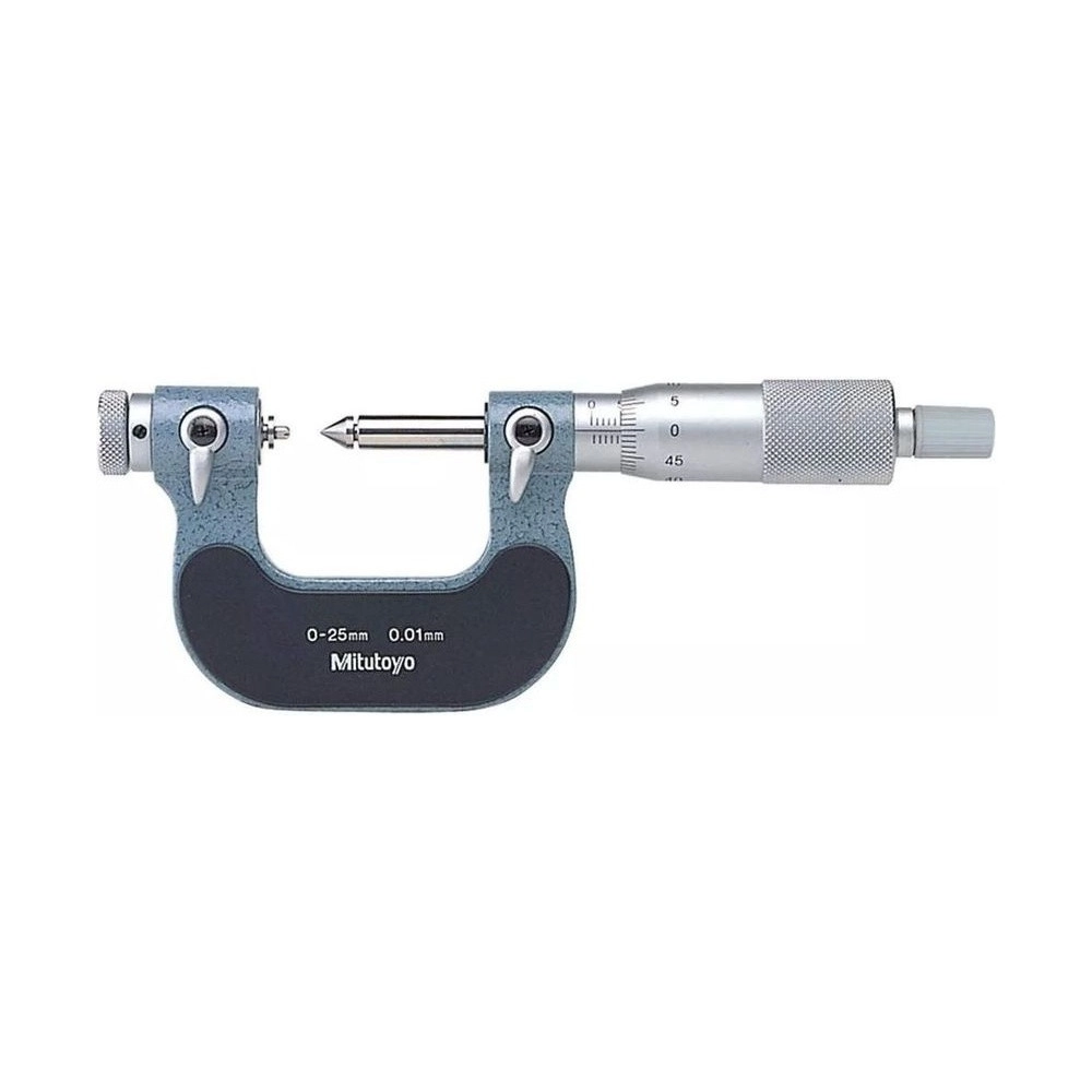 Micrómetro externo 0-25 mm 0.01 mm para Roscas 126-125 - Mitutoyo Tienda Oficial | Producto Original