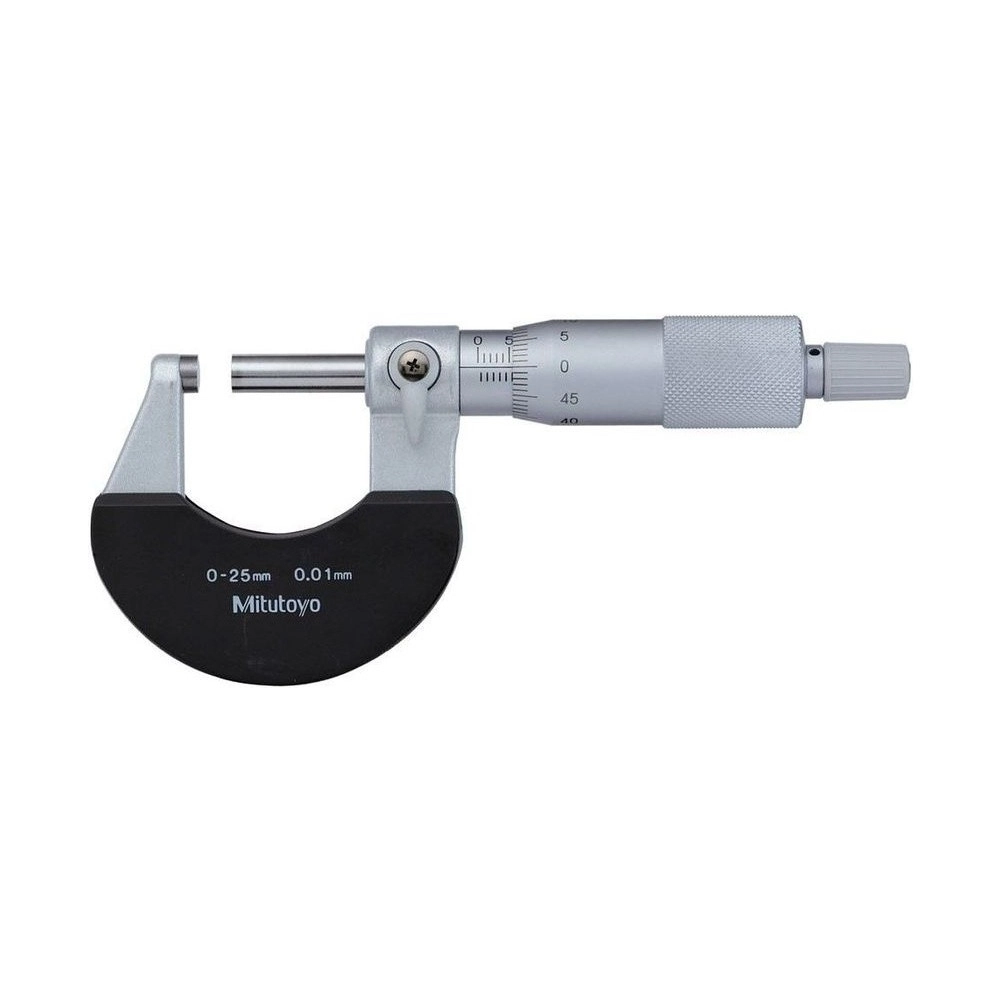 Micrómetro externo 25-50 mm de 0.01 mm Estructura con aislamiento térmico 102-302 - Mitutoyo Tienda Oficial | Producto Original