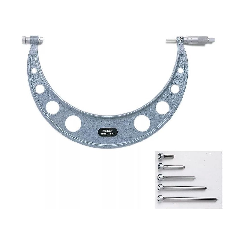 Micrómetro externo 600-700mm 0.01mm con topes intercambiables 104-145A - Mitutoyo Tienda Oficial | Producto Original
