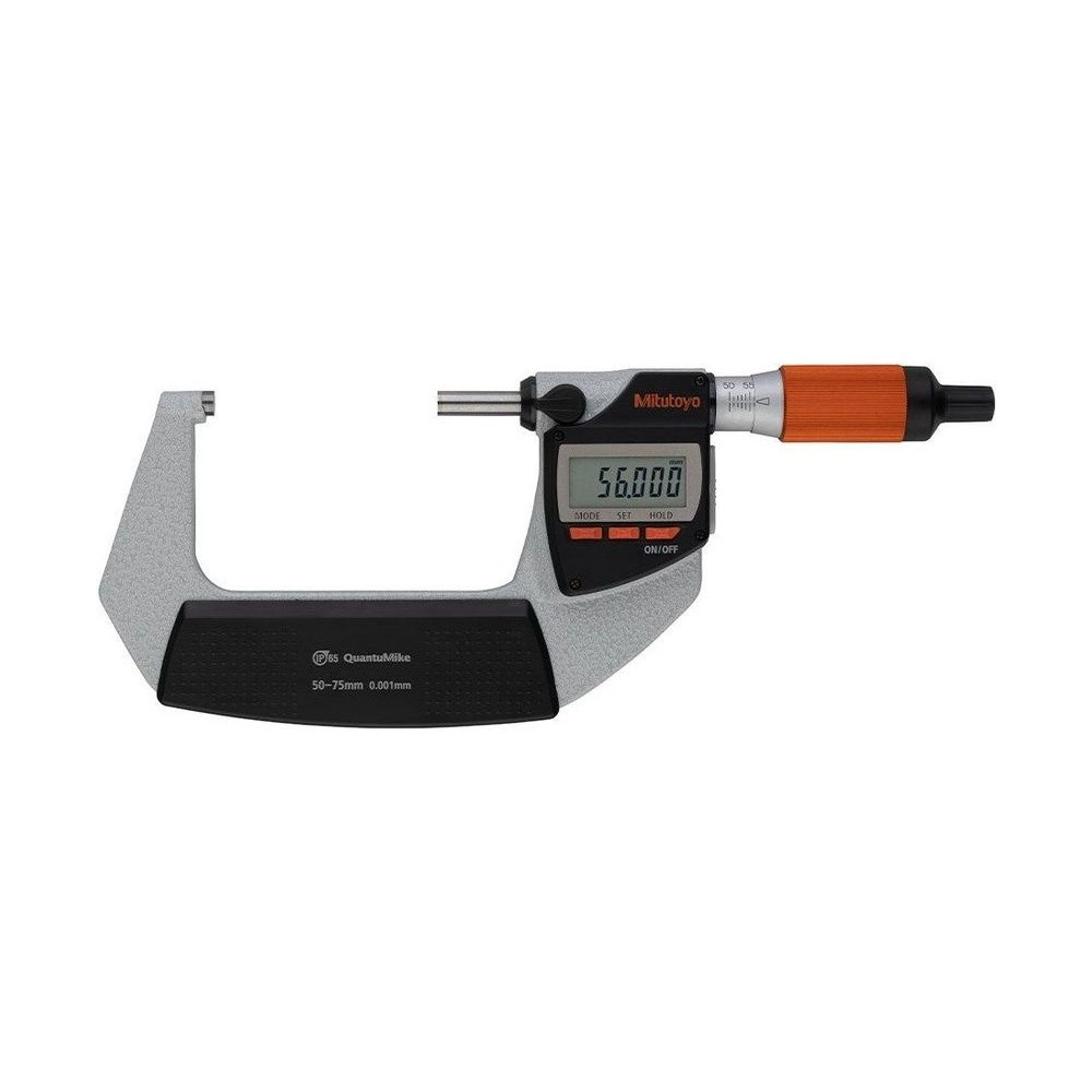 Micrómetro externo digital QuantuMike de avance rápido 50-75mm/ 0,001mm - 293-142-40 - Mitutoyo Tienda Oficial | Producto Original