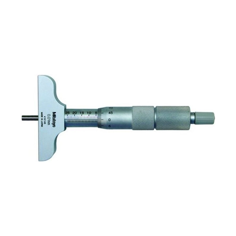 Micrómetro de Profundidad 0-50 mm 0.01 mm (con varillas intercambiables) 129-113 - Mitutoyo Tienda Oficial | Producto Original
