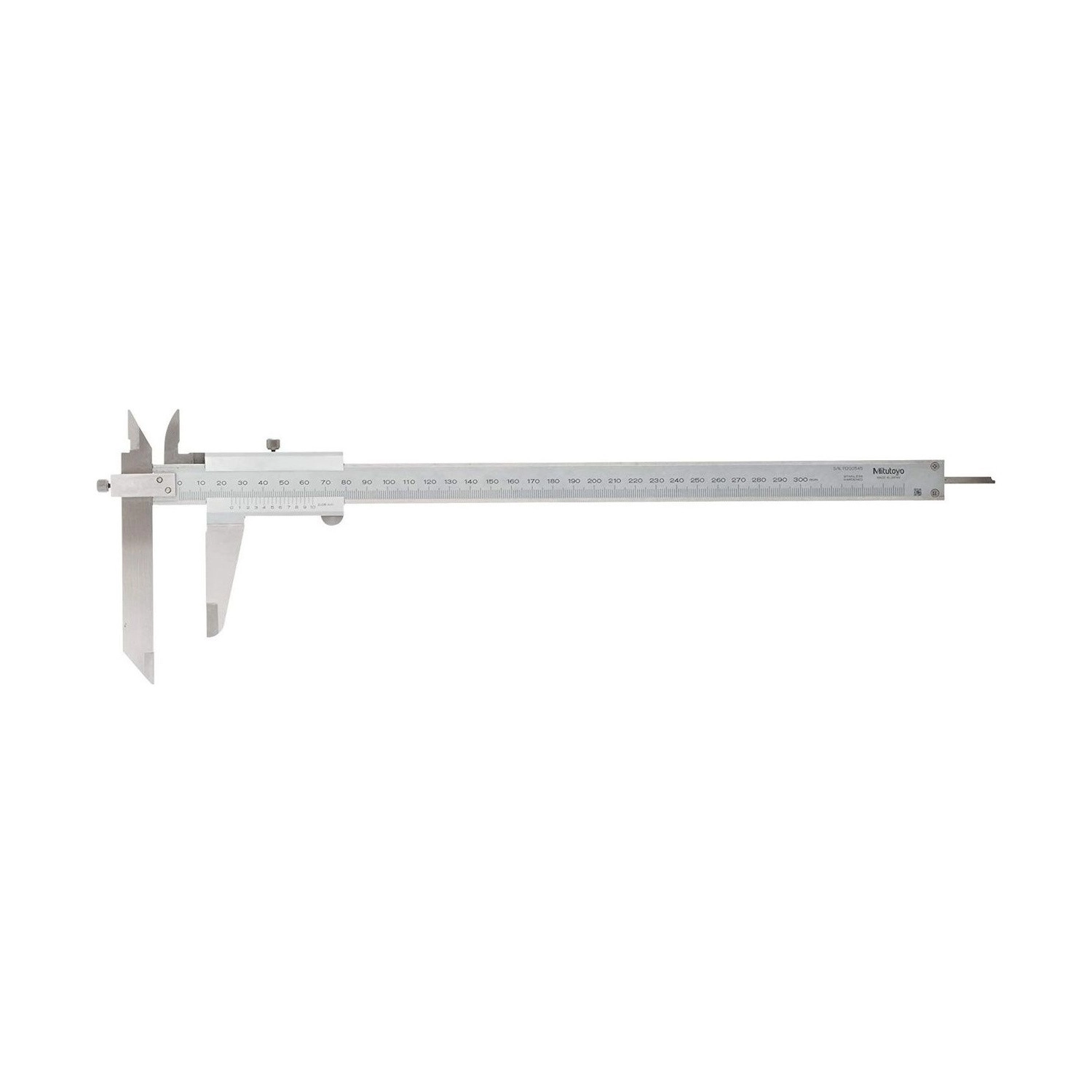 Pie de Rey Vernier Mitutoyo 300 mm 0,05 mm con Mordazas Offset (Escalonadas) 536-103 - Tienda Oficial | Producto Original