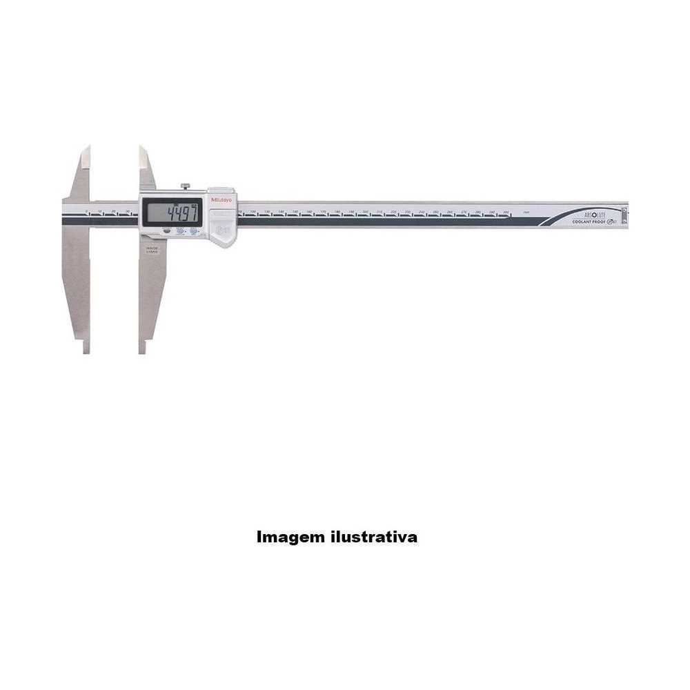 Pie de Rey Digital ABSOLUTE Mitutoyo 750 mm 0,01 mm con Puntas Redondeadas y Estándar 551-206-10 - Tienda Oficial | Producto Original