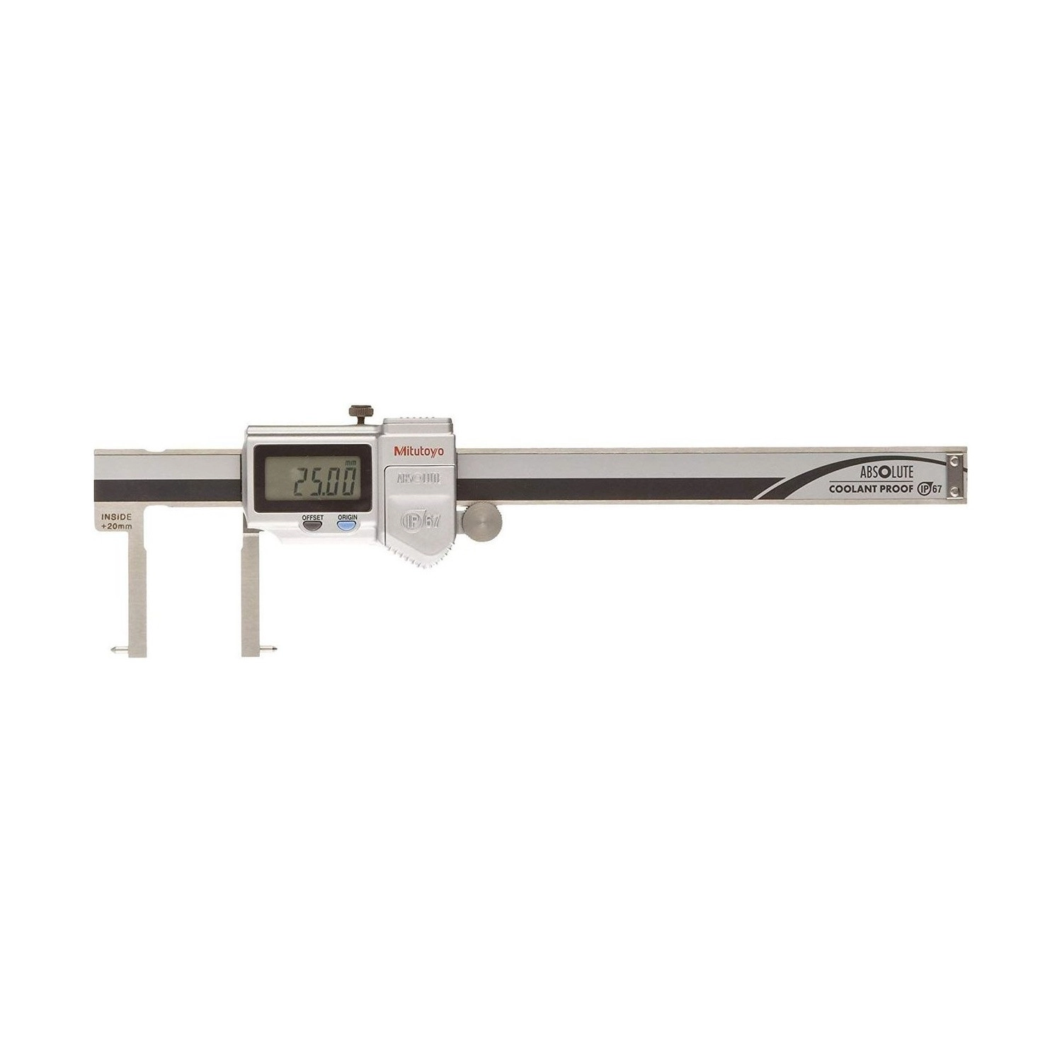 Pie de Rey Digital ABSOLUTE Mitutoyo 170 mm 0,01 mm para Medición Interna 573-646-20 IP67 - Tienda Oficial | Producto Original