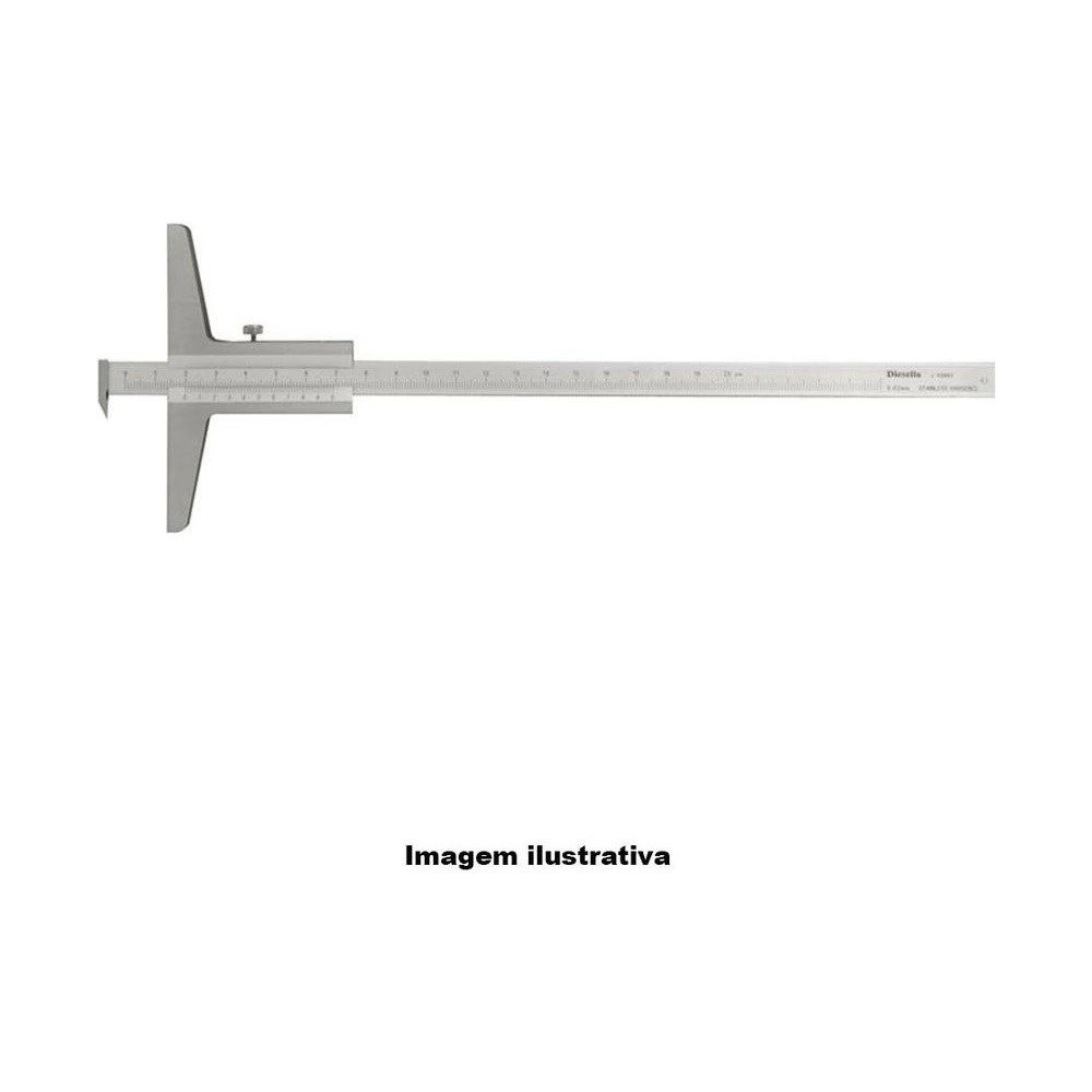 Pie de Rey de Profundidad Vernier Mitutoyo 600 mm 0,05 mm Gran Capacidad 527-204 - Tienda Oficial | Producto Original