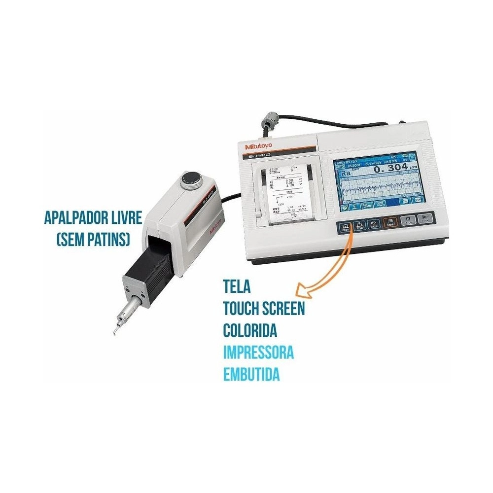 Rugosímetro Portátil SJ-411-25MM-4MN (MM/PULG) - 178-581-12A - Mitutoyo Tienda Oficial | Producto Original