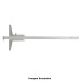 Pie de Rey de Profundidad Vernier Mitutoyo 600 mm 0,05 mm Gran Capacidad 527-204 - Tienda Oficial | Producto Original