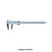 Pie de Rey Analógico Universal Mitutoyo 280 mm 0,02 mm con Ajuste Fino 532-121 - Tienda Oficial | Producto Original